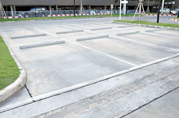 Parking Lot Concrete Leveling